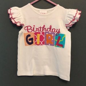 Girls Birthday Shirt